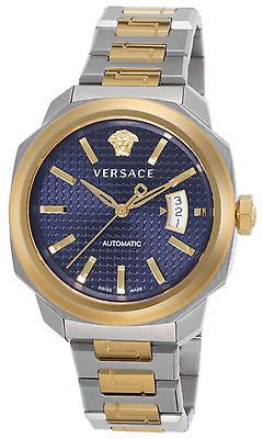 Versace Dylos Swiss Automatic Blue Dial Steel